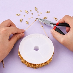 DIY Chain Bracelet Necklace Making Kit&nbsp;DIY-YW0005-92G