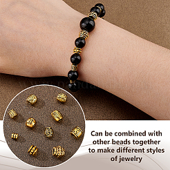 Tibetan Style Alloy Beads&nbsp;TIBEB-GA0001-02AG