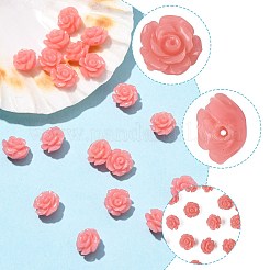 20Pcs Synthetic Coral Carved Dyed Beads&nbsp;SHEL-FS0001-10