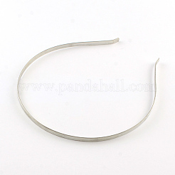 Hair Accessories Iron Hair Band Findings&nbsp;OHAR-Q042-008A-04