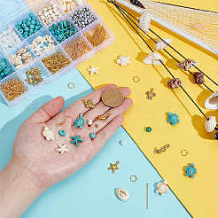 Ocean Theme DIY Earrings Making Kits&nbsp;DIY-PH0031-42
