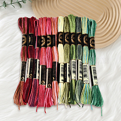 6-Ply Polyester Embroidery Floss&nbsp;OCOR-WH20074-15D