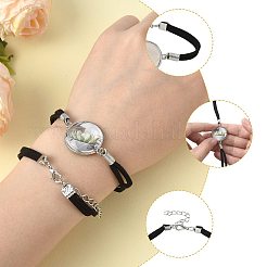 5Pcs Suede Bracelet Making&nbsp;MAK-FS0001-06