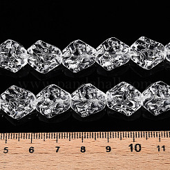 Transparency Glass Beads Strands&nbsp;GLAA-T023-14