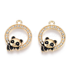 Alloy Enamel Pendants&nbsp;ENAM-T013-10KC