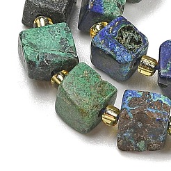 Natural Azurite Beads Strands&nbsp;G-G053-B20-03