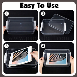2Pcs Plastic File Storage Box&nbsp;AJEW-PH0010-09