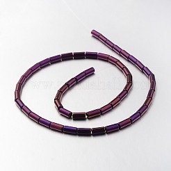 Electroplate Non-magnetic Synthetic Hematite Bead Strands&nbsp;G-F300-37C-04