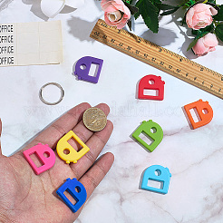 1Set Silicone Key Cover Cap Keychains&nbsp;AJEW-SP0004-21