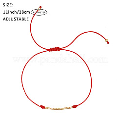 Handmade Glass Seed Bead Braided Bead Bracelets&nbsp;IA9364