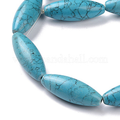 Synthetic Turquoise Beads Strands&nbsp;G-P469-07