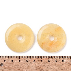 Natural Topaz Jade Pendants&nbsp;G-NH0010-02B