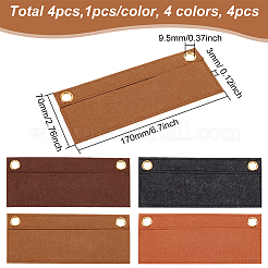 4Pcs 4 Colors Wool Felt Organizer Insert&nbsp;FIND-WR0006-93