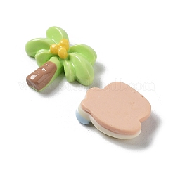 Opaque Resin Cabochons&nbsp;CRES-M026-04