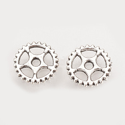 Tibetan Style Alloy Steampunk Charms&nbsp;X-TIBE-Q075-46AS-LF