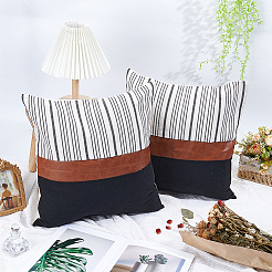 Square Imitation Leather Pillow Case&nbsp;AJEW-WH20006-406A