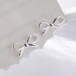 925 Sterling Silver Stud Earrings&nbsp;EJEW-R015-02S