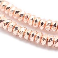 Electroplate Non-magnetic Synthetic Hematite Beads Strands&nbsp;G-L485-06A-LRG