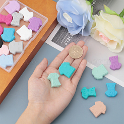 24Pcs 24 Style Food Grade Eco-Friendly Silicone Beads&nbsp;SIL-CA0002-61