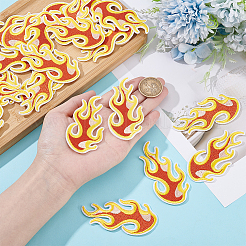 24Pcs Computerized Embroidery Cloth Iron on/Sew on Patches&nbsp;DIY-HY0003-09