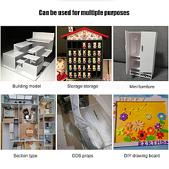 Rectangle PVC Foam Board&nbsp;AJEW-BC0008-90B
