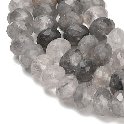 Natural Cloudy Quartz Beads Strands&nbsp;G-C259-A16-8x12mm