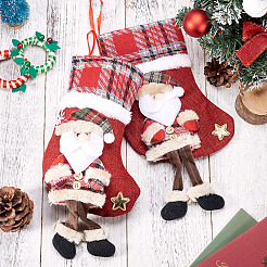 Christmas Theme Non-woven Fabrics Bags&nbsp;ABAG-TAC0005-03B