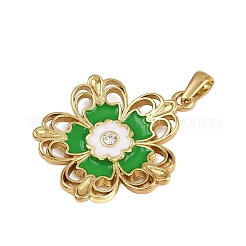304 Stainless Steel Enamel Pendants&nbsp;LS-STAS-C139-03C-G