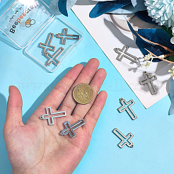 10Pcs 304 Stainless Steel Laser Cut Pendants&nbsp;STAS-BBC0008-69