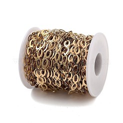 PVD Vacuum Plating 304 Stainless Steel Link Chains&nbsp;CHS-H026-16G