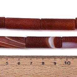 Natural Banded Agate Beads Strands&nbsp;G-Q606-23G