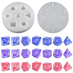 DIY Polyhedral Game Dice Silicone Molds&nbsp;PW-WG25879-01