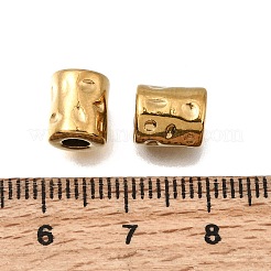 Hammered Textured 304 Stainless Steel Spacer Beads&nbsp;STAS-L315-073A-G02