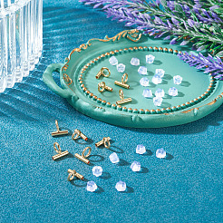 Brass Tube Bails&nbsp;DIY-TA0014-37A-G