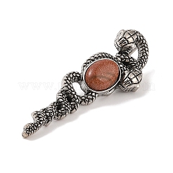 Synthetic Goldstone Pendants&nbsp;G-A224-03AS-04
