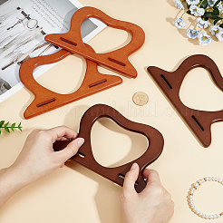 4Pcs 2 Colors Wooden Bag Handles&nbsp;FIND-PH0059-74