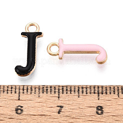 Rack Plating Alloy Enamel Pendants&nbsp;ENAM-T024-53J-G
