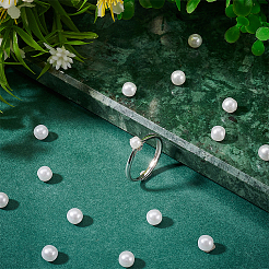 1Pc Adjustable Sterling Silver Finger Ring Components&nbsp;FIND-PH0023-44