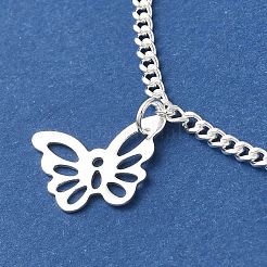 304 Stainless Steel Charm Bracelets&nbsp;BJEW-L673-022S-03