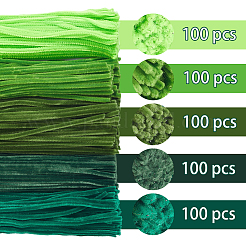 500Pcs 5 Colors DIY Plush Sticks&nbsp;DIY-SC0003-34