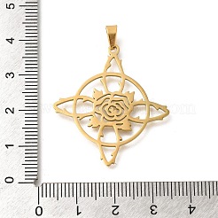 304 Stainless Steel Pendants&nbsp;STAS-S144-05G-A