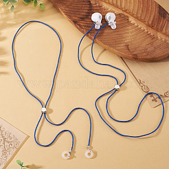 2Pcs Polyester Earphone Cord Straps&nbsp;HJEW-TAC0170