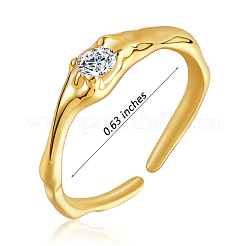 925 Sterling Silver Open Cuff Ring&nbsp;JR890B