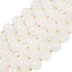 Natural Quartz Crystal Beads Strands&nbsp;G-C249-A14-16mm