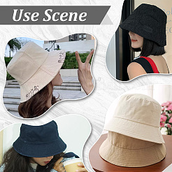 Acrylic Fibers Fisherman Hats&nbsp;AJEW-WH0752-547B