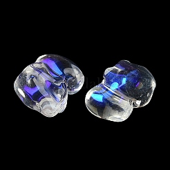 Spray Painted Glass Beads&nbsp;GLAA-Z007-04A