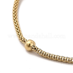 Ion Plating(IP) 304 Stainless Steel Satellite Chain Bracelet for Women&nbsp;BJEW-G667-11G