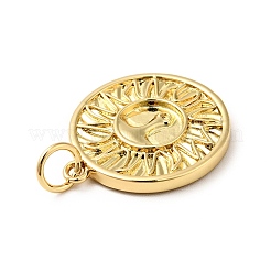 Rack Plating Brass Pendants&nbsp;KK-H431-53G