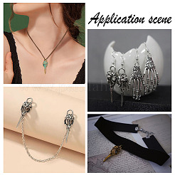 70Pcs 5 Colors Tibetan Style Alloy Pendants&nbsp;FIND-PH0009-19