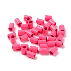 Column Rack Plating Spray Painted Alloy Beads for Jewelry Making&nbsp;PALLOY-F291-01A